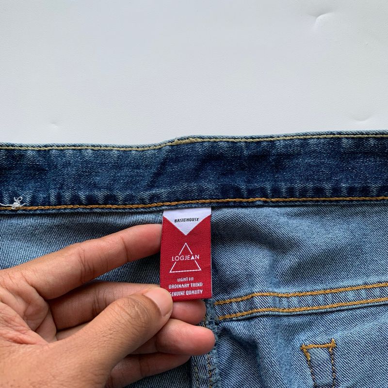 Celana Pendek Denim Logjean, foto 3