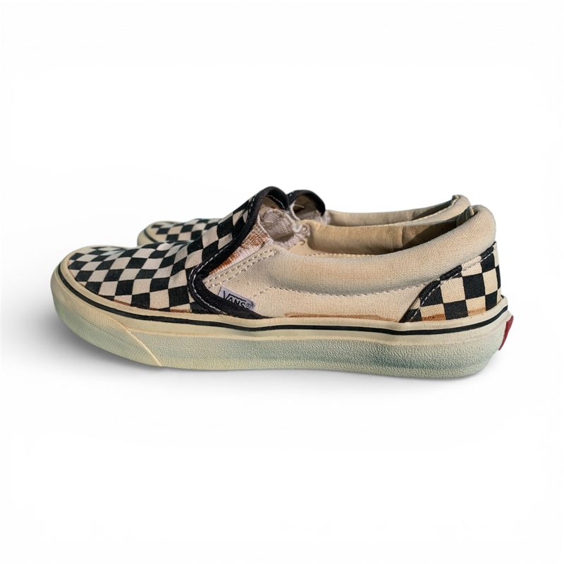 VANS CHECKERBOARD SLIP ON (BLACK WHITE) Size 37, foto 8