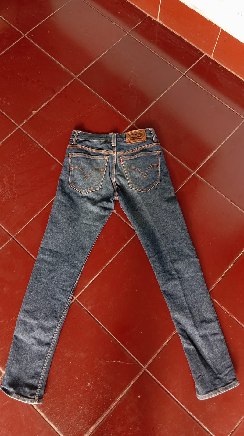 Levi's Casual Jeans Pria navy, foto 4