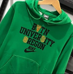 Nike Streetwear Bomber jacket Pria green