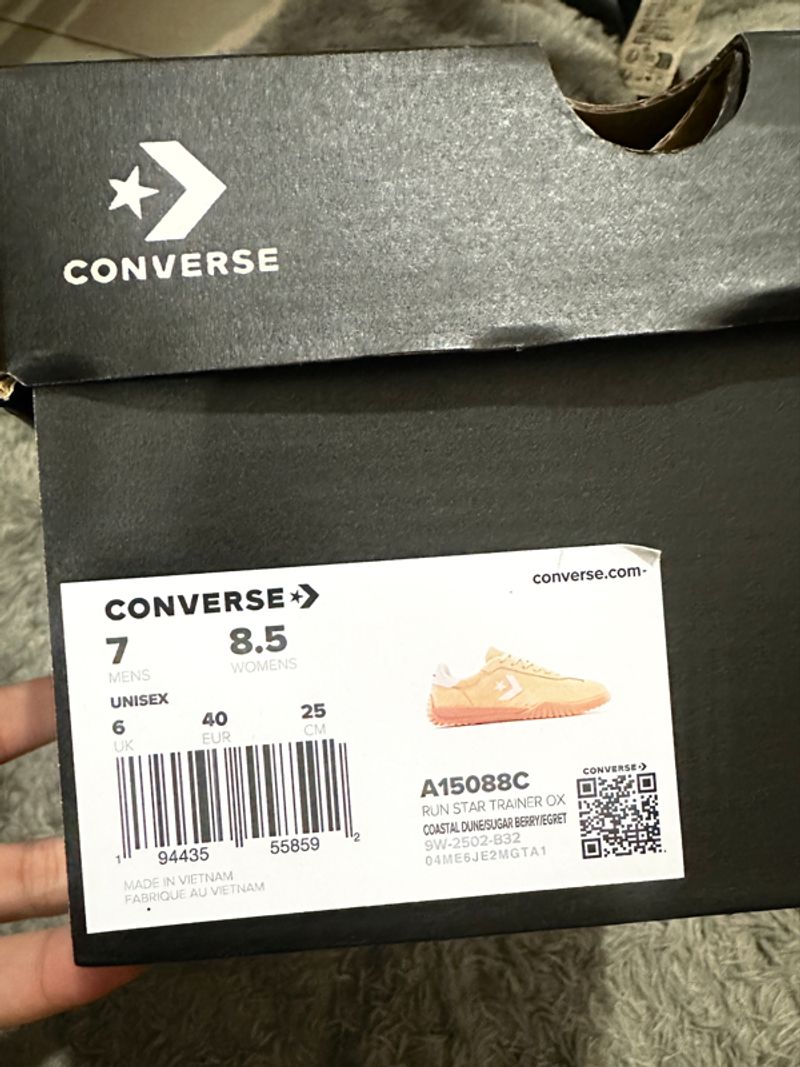 "CONVERSE RUN STAR ORIGINAL" Ada box ✅, foto 2