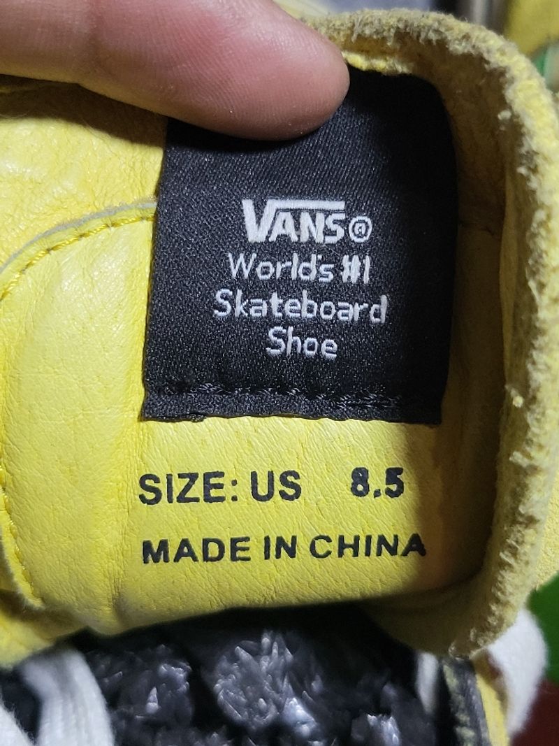 VANS x Supreme bad brain size 8,5, foto 5