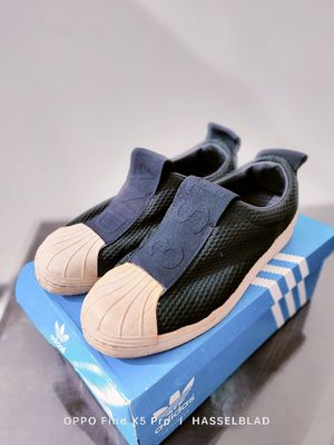 Sneaker wanita adidas superstar slipon