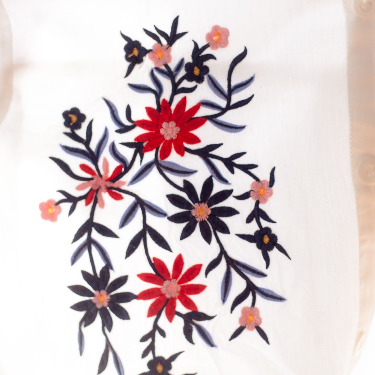Blouse Wanita multicolor white, foto 3