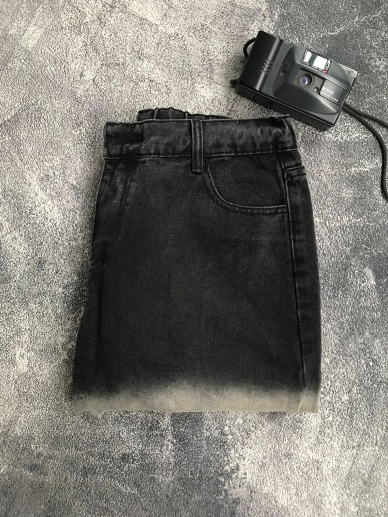 Celana baggy jeans two tone colour, foto 7