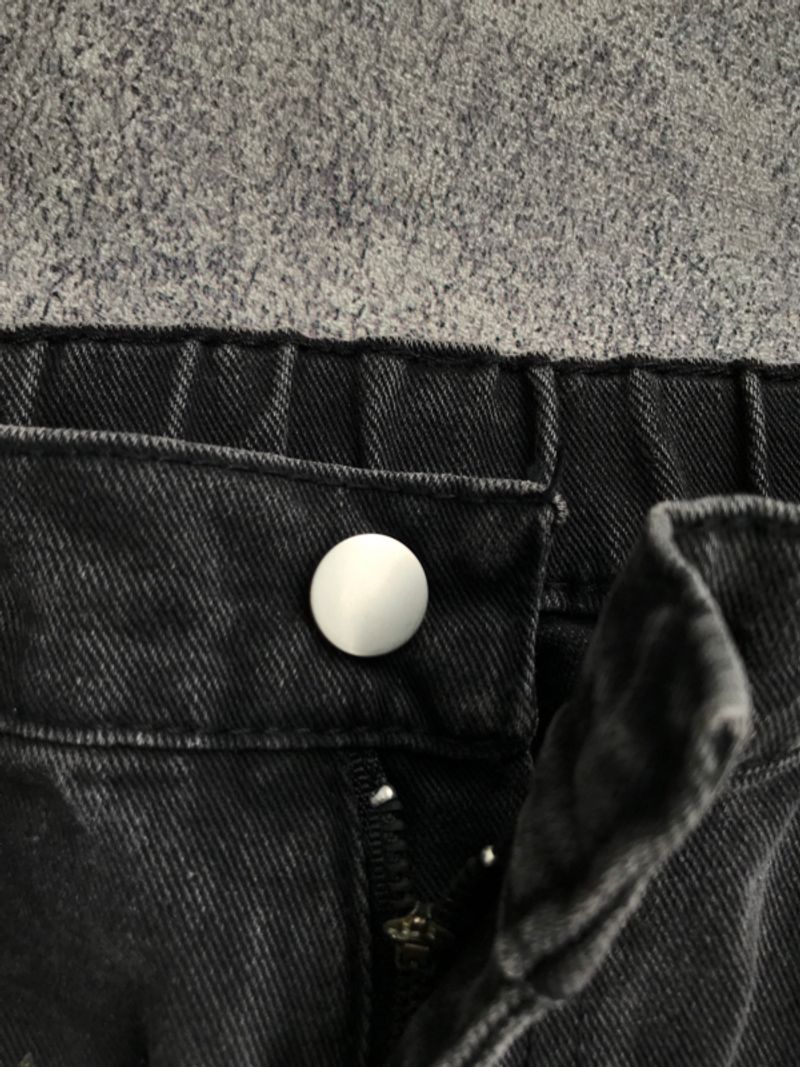 Celana baggy jeans two tone colour, foto 6