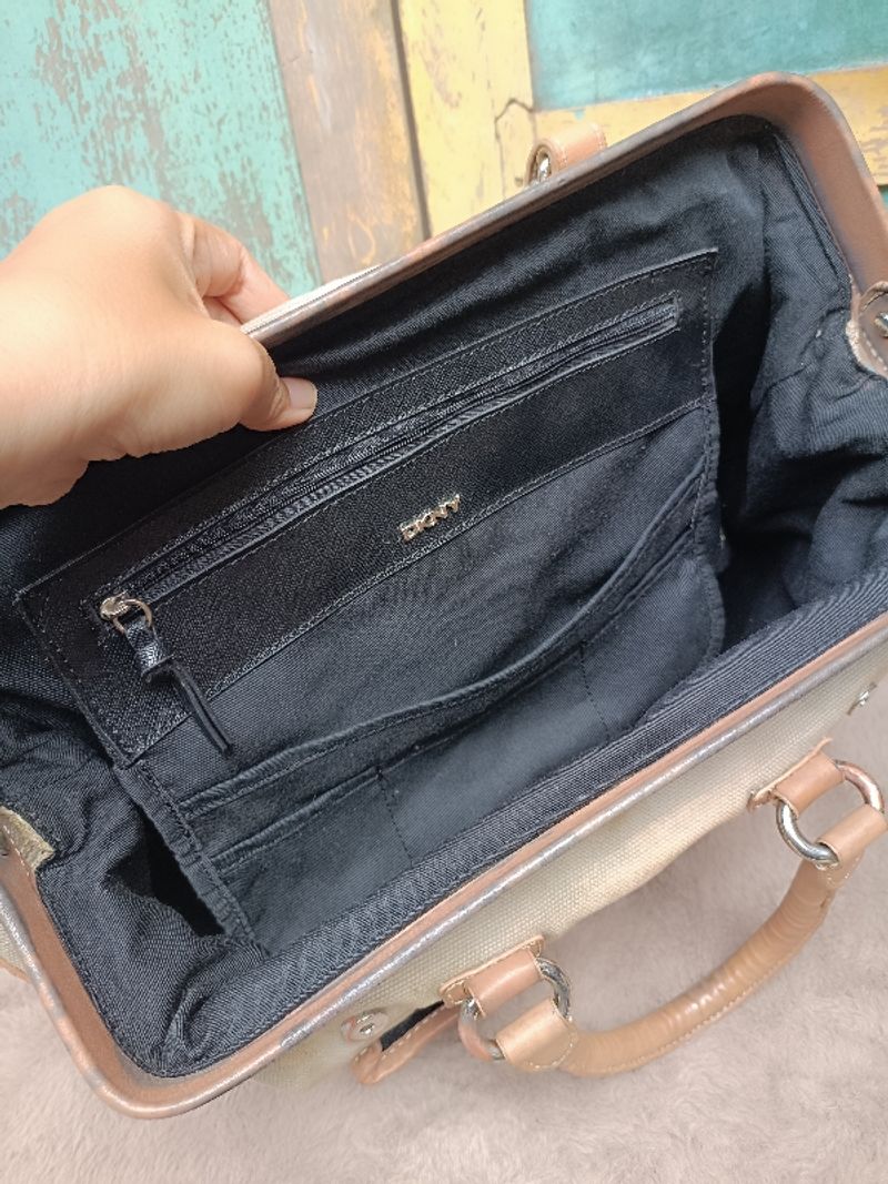 DKNY Canvas Bag Vintage Ori, foto 8