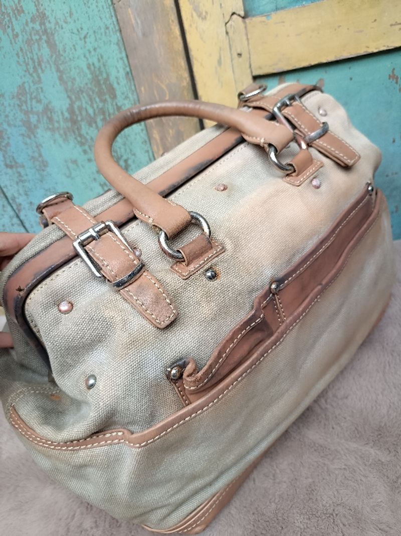 DKNY Canvas Bag Vintage Ori, foto 2