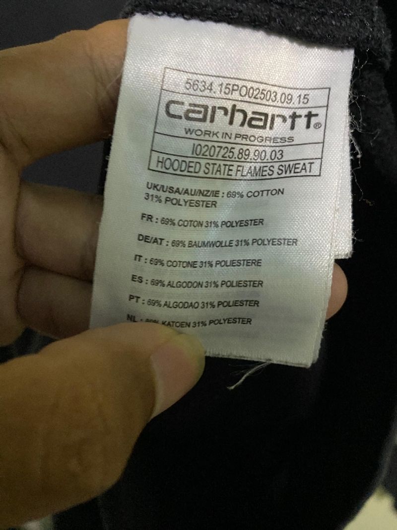 HOODIE CARHARTT STATE FLAMES, foto 7