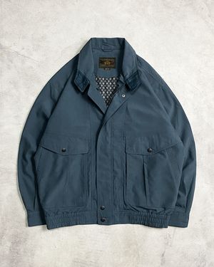 Vintage Club Harington Suede Bomber Flight Work Jacket