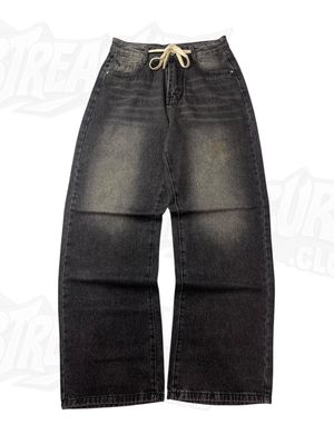 “korean” blackwash baggy jeans pants