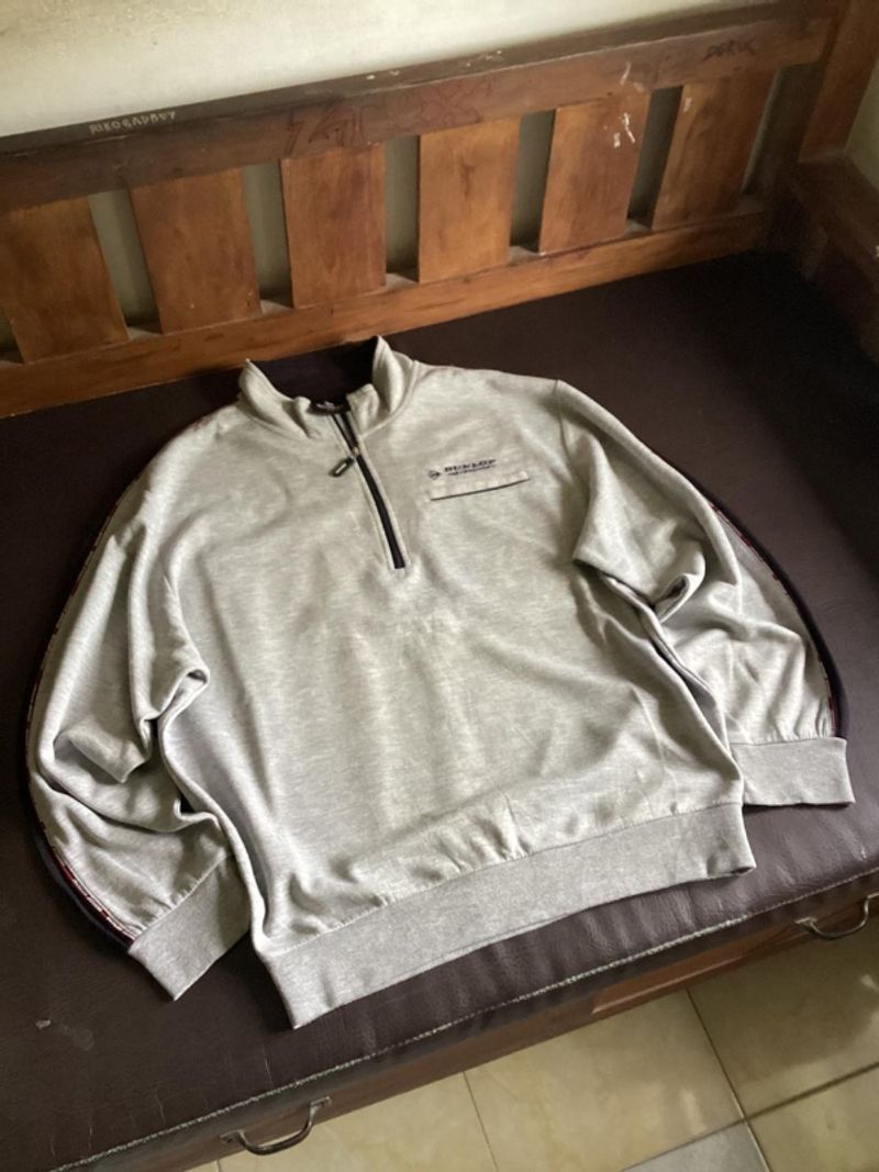 Tracktop zipper Dunl0p M0t0sport Gray Basic, foto 7