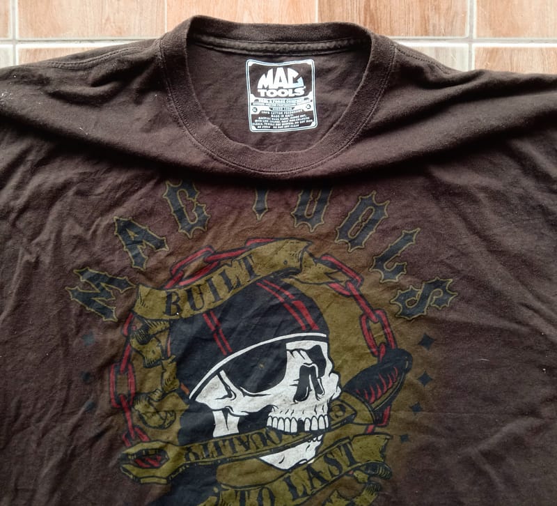 Casual T-shirt Pria brown, foto 2