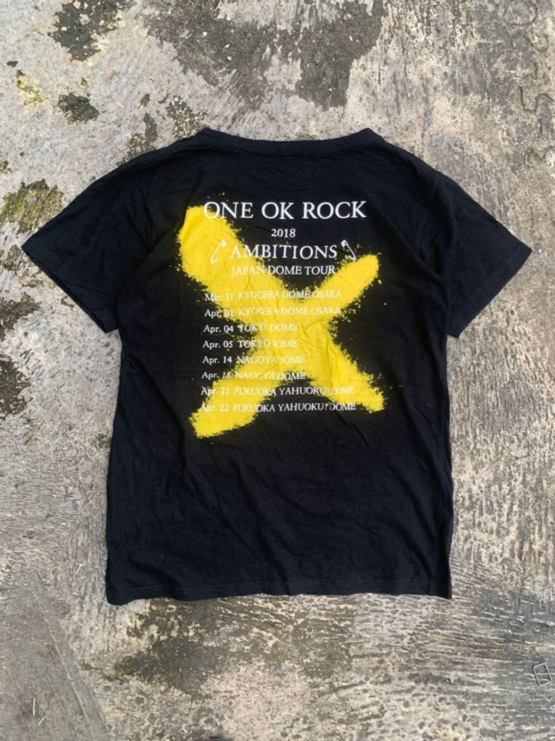 One Ok Rock Ambitions Tour Tshirt, foto 6