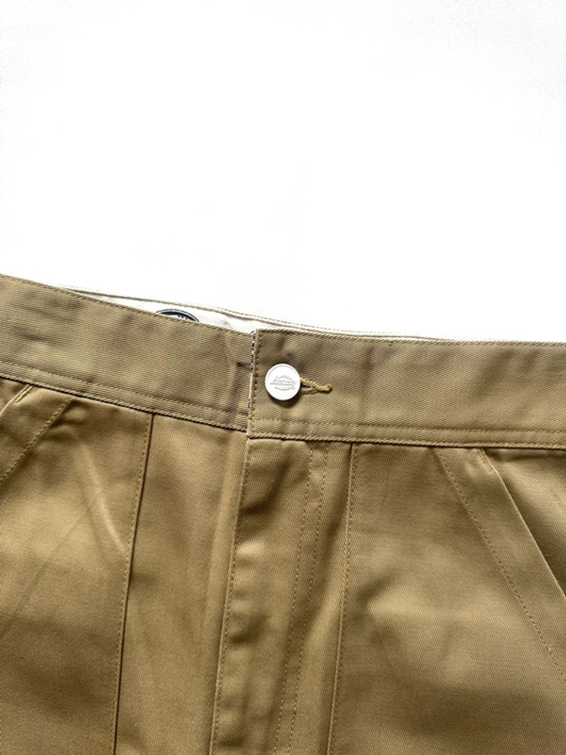 DICKIES x FRAMeWORK Chinoskirt - Khaki, foto 4