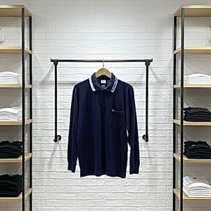 Golden Bear USA Pocket Eimbordery Logo Navy Poloshirts L/S