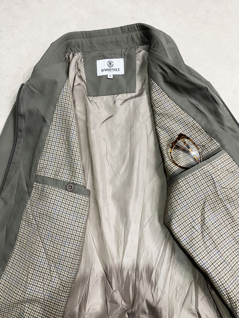 Baronece Harrington Casual Work Jacket Boxy Bomber Flight, foto 6
