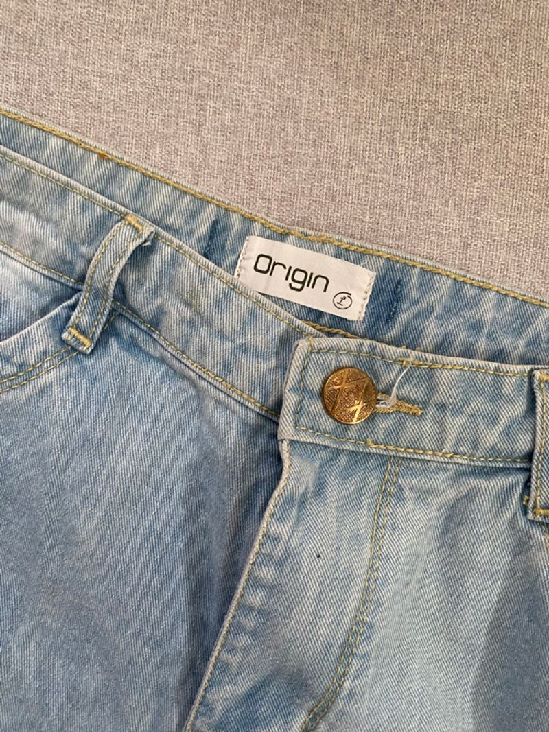 Origin ripped jeans denim / celana jeans wanitad, foto 2