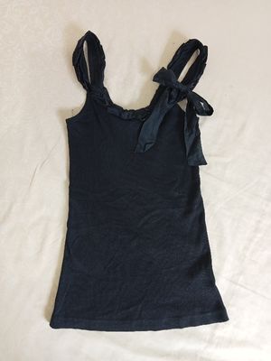 [ NETT ] Tank Top Pita Hitam
