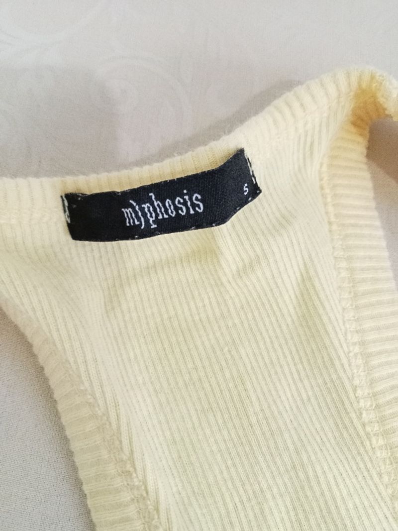 [ NETT ] Tank Top Kuning Polos, foto 2