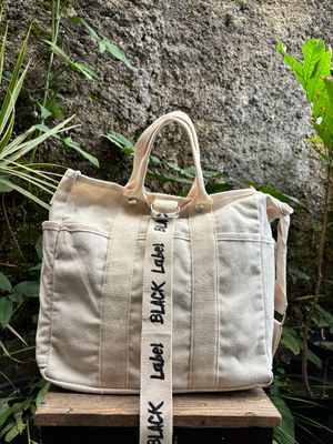2Way Tas Kanvas Slingbag Kanvas Selempang Kanvas Unisex