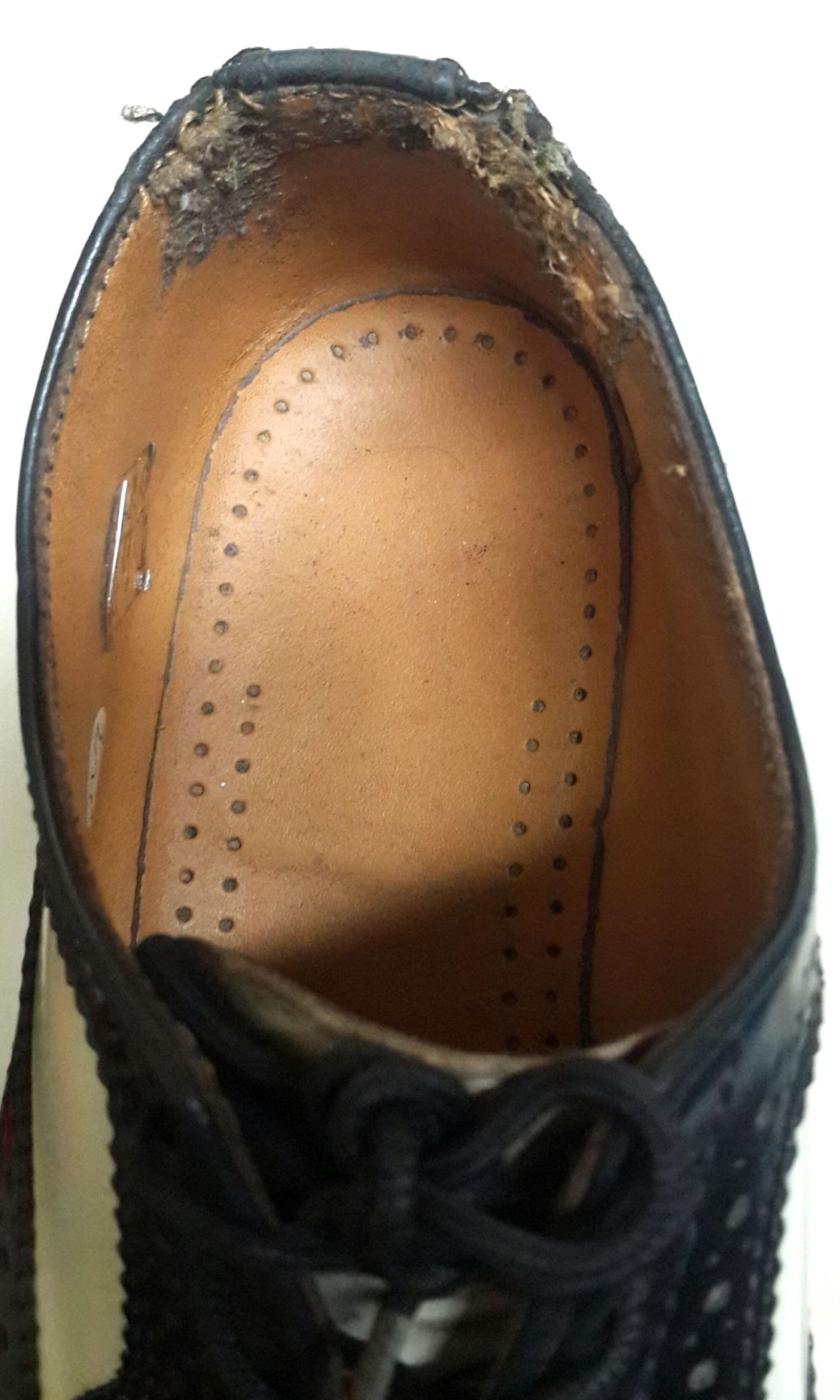 Dr. Martens Brogue Pria white black, foto 6