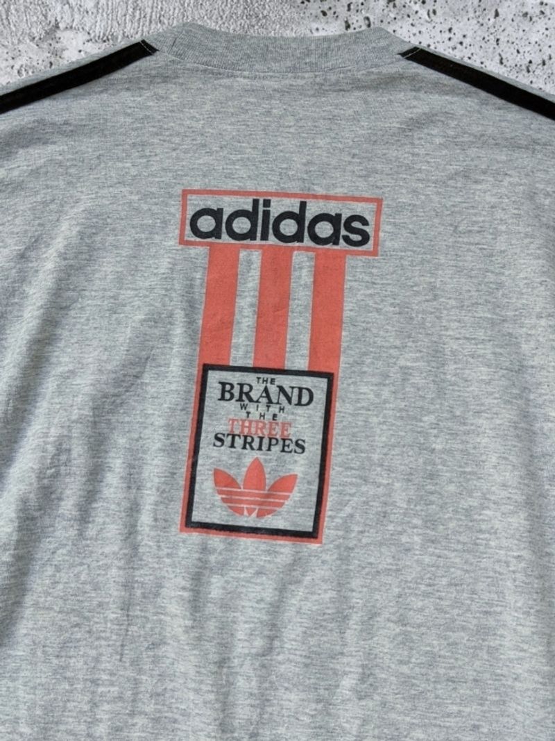 VINTAGE ADIDAS SPELL OUT 3 STRIPE, foto 4