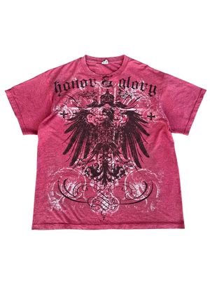 Vintage honor & glory red eagle y2k graphic