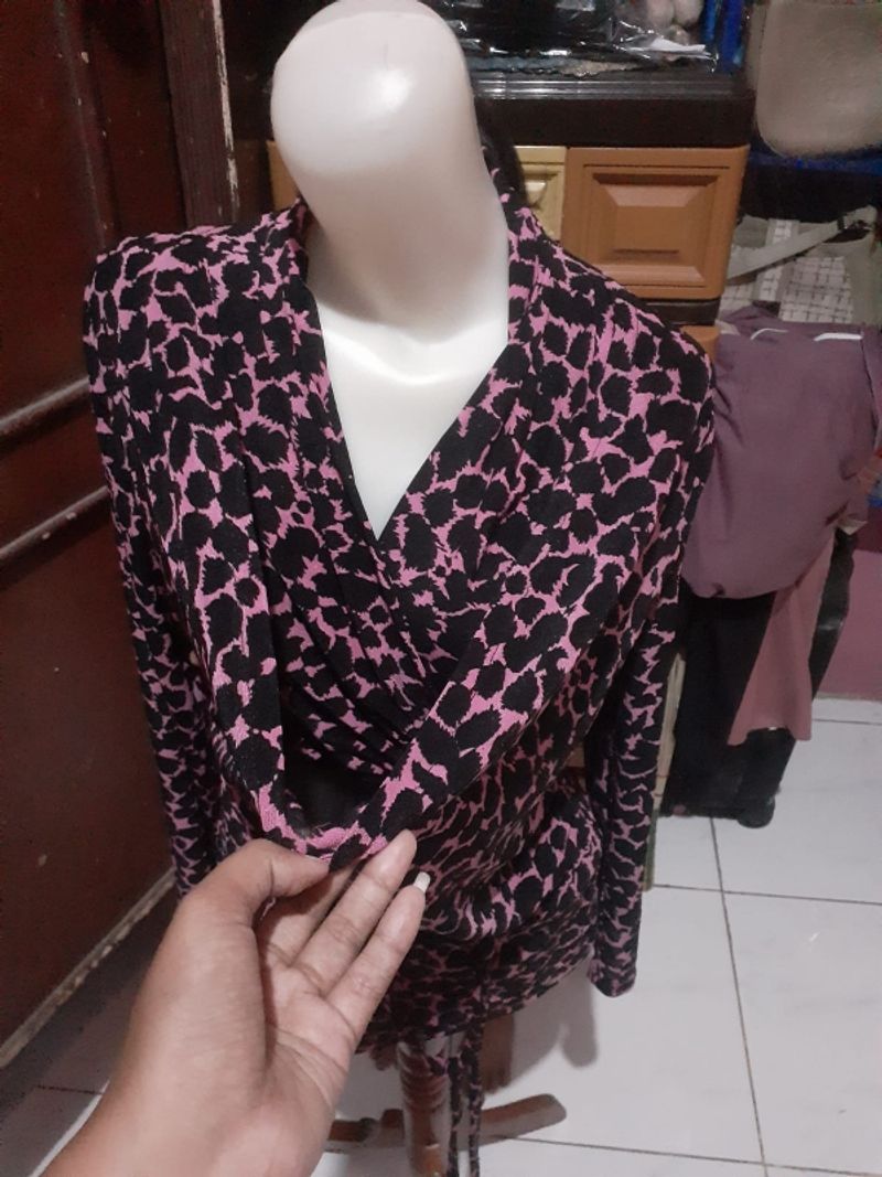 BLOUSE LEOPARD PINK, foto 3