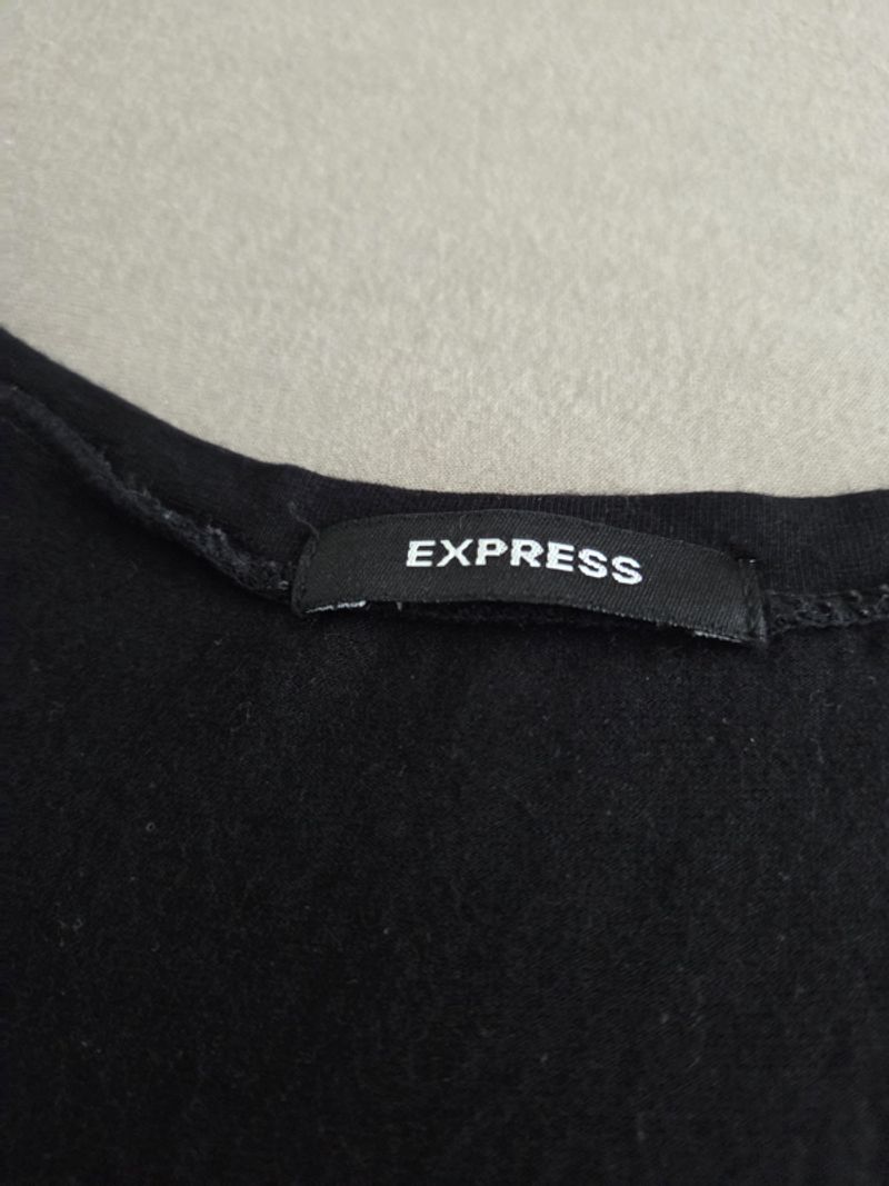 Black Scoop Neck Long Top with Pockets, foto 5