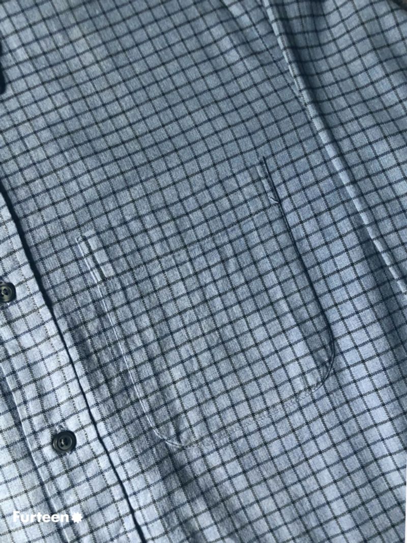 Boxy Shirt Long Sleeve Flanel, foto 3
