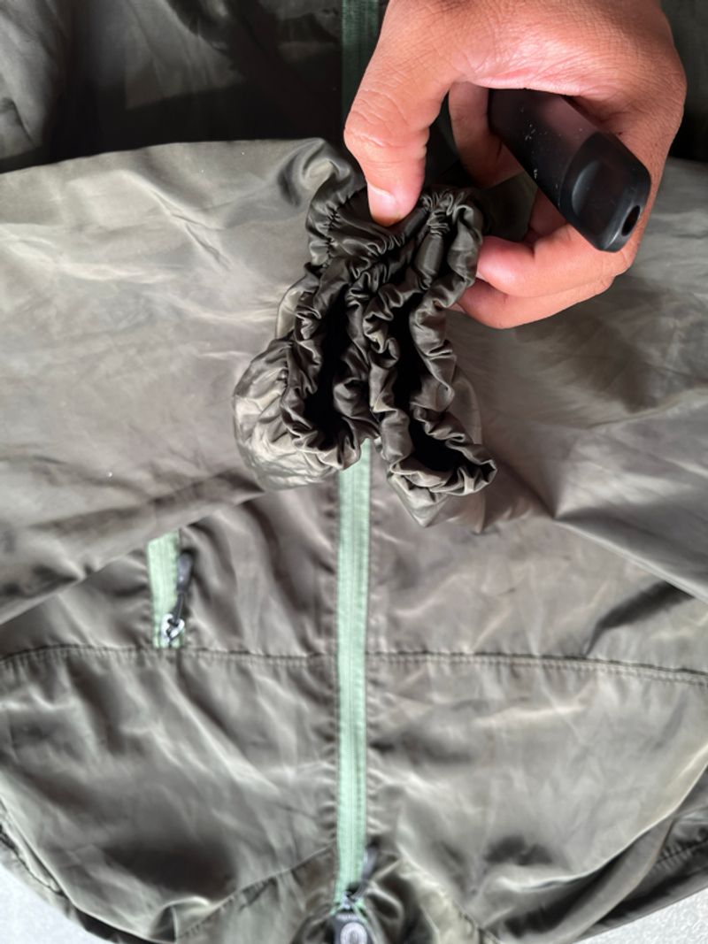 plaid jaket parasut, foto 4
