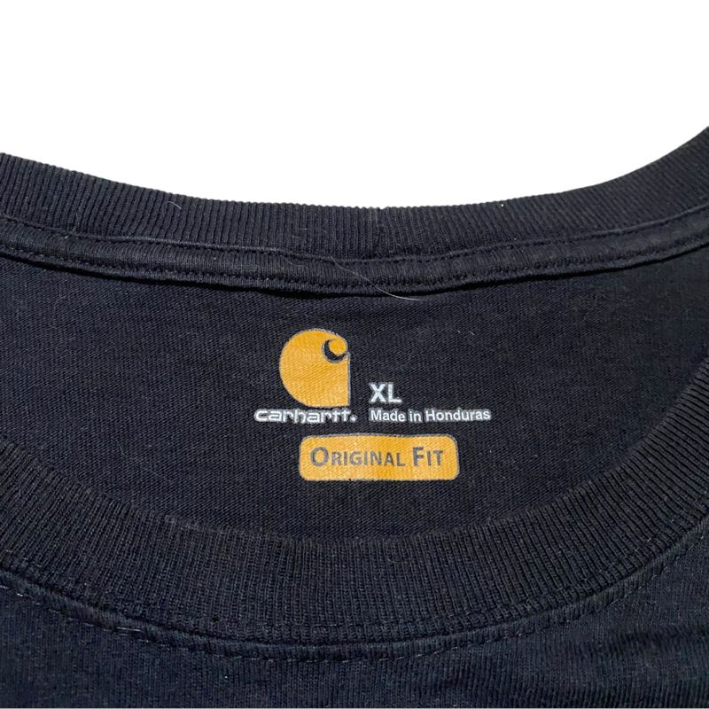 Carhartt pocket black LS tee BIGSIZE, foto 5
