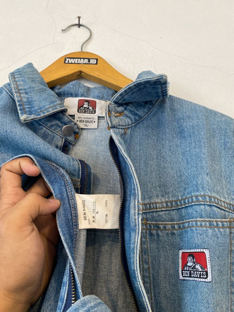 DENIM JUMPSUIT BEN DAVIS, foto 4