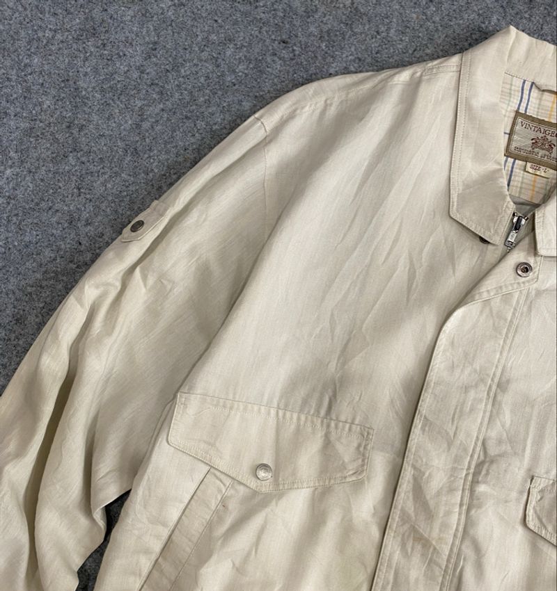 Bomber Jacket Krem Vintage Club, foto 4