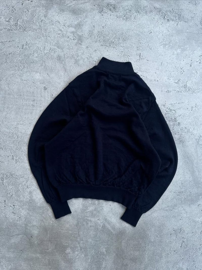 Daewon knitwear basic half zipper sweater, foto 5