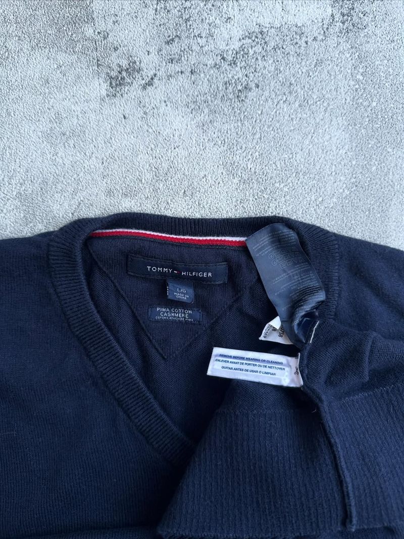 Tommy Hilfiger knitwear basic small logo sweater, foto 6