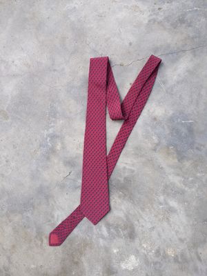 Dasi Vintage Issey Miyake maroon pattern Corporate Core
