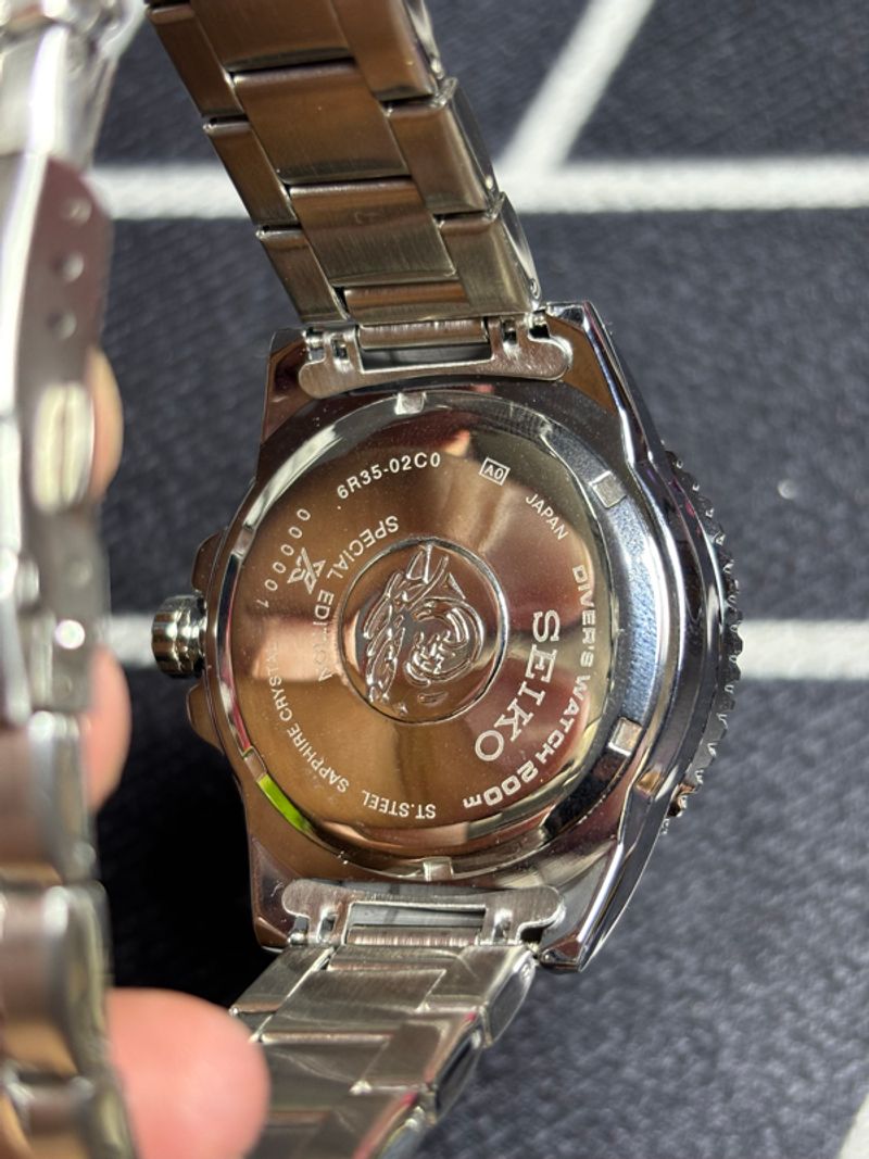 JAM SEIKO PADI BLACK DIAL, foto 9