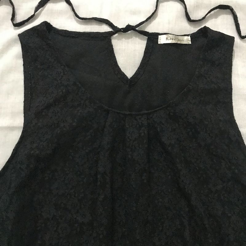 Rosa Cheri Black Lace Top, foto 6