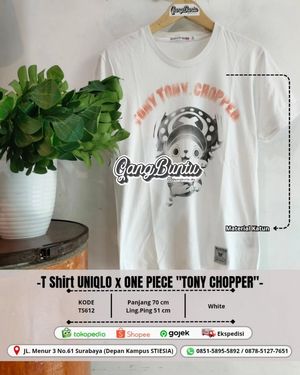 T Shirt UNIQLO x ONE PIECE "TONY CHOPPER" Original