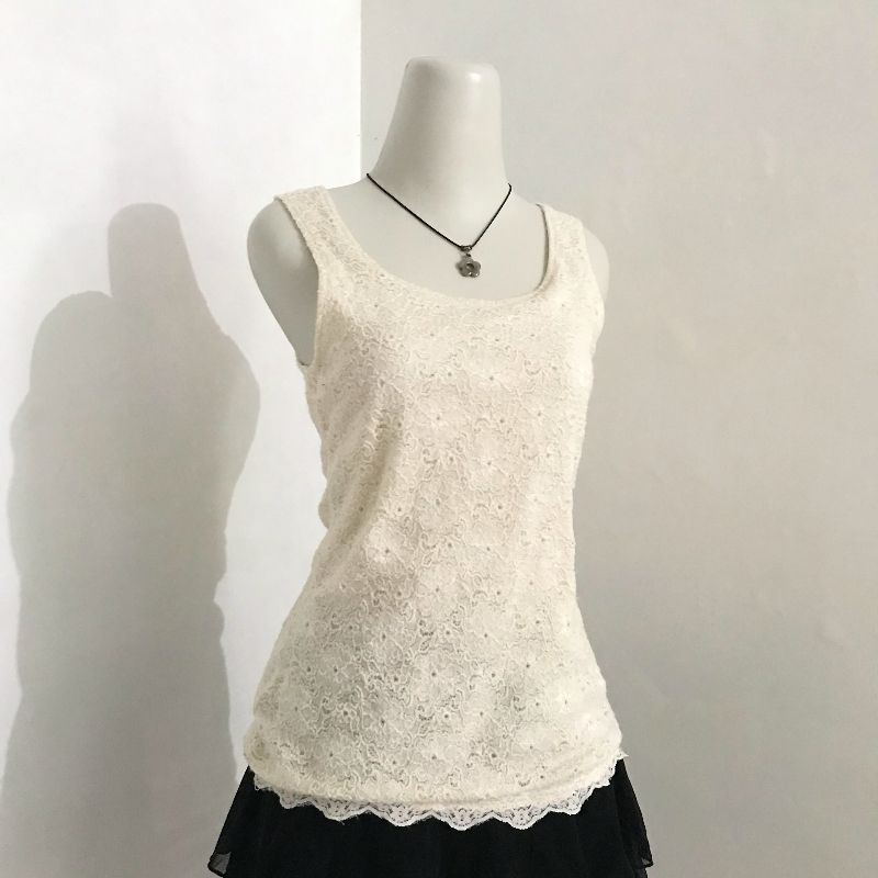 White Lace Tanktop, foto 3