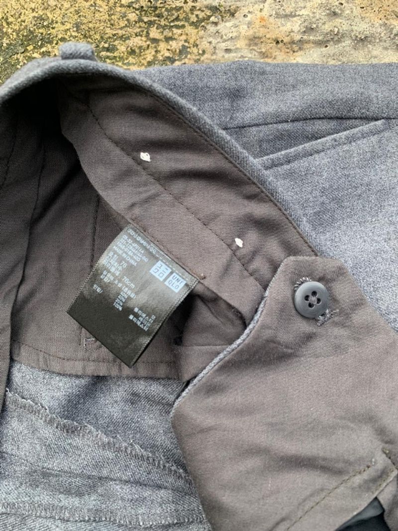 Uniqlo Tuck Wool Blend Ankle Pants, foto 2