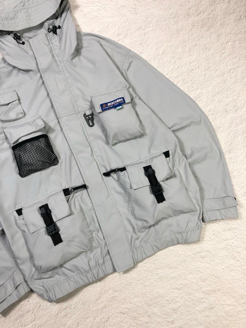 skechers multipocket parka jacket, foto 5