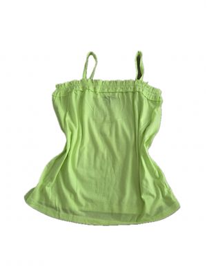 NEW Gap Kids Neon Lime Green Cami Top