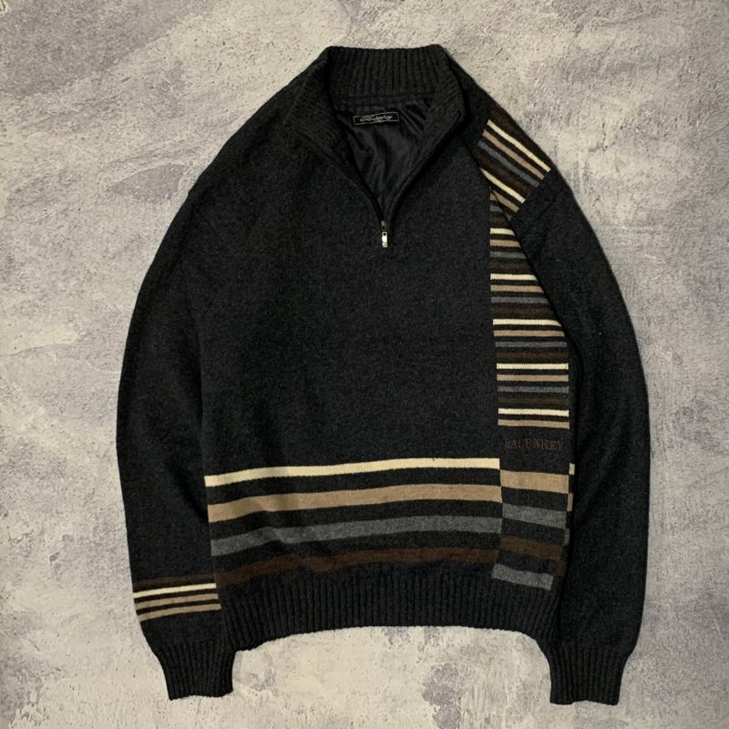 Halfzip Knitwear B4LENKEY “Grey”, foto 2