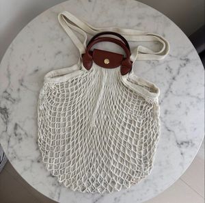 Longchamp Le Pliage Filet Mesh Totebag size Large