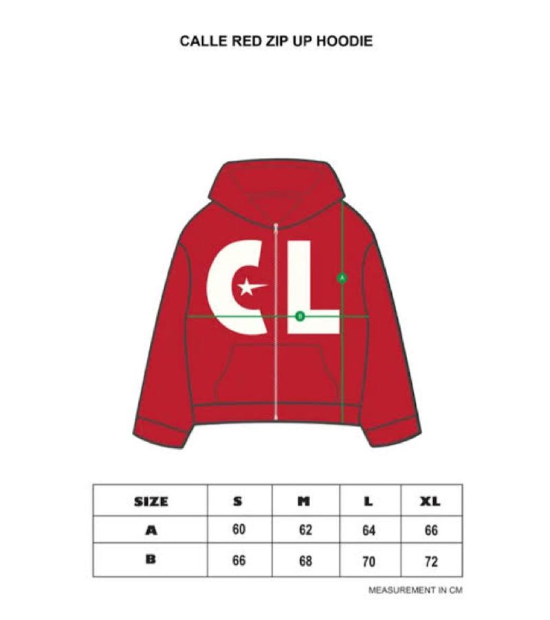 CALLE RED ZIP UP HOODIE, foto 5