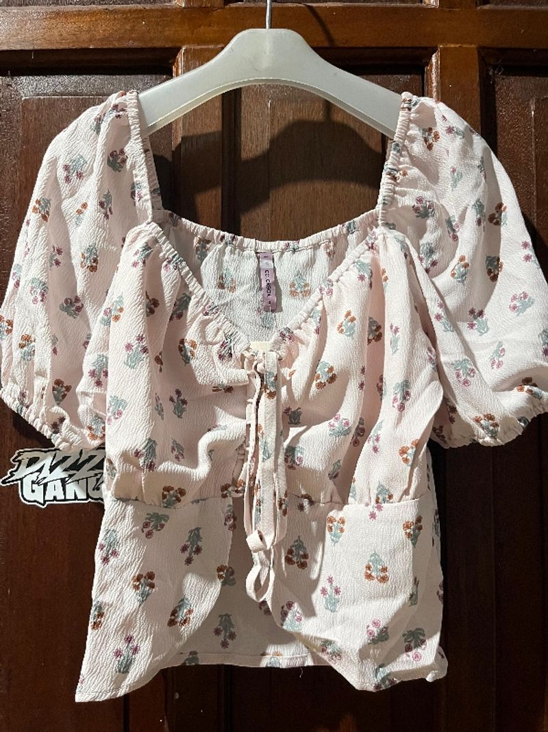 Floral crop top colorbox, foto 2