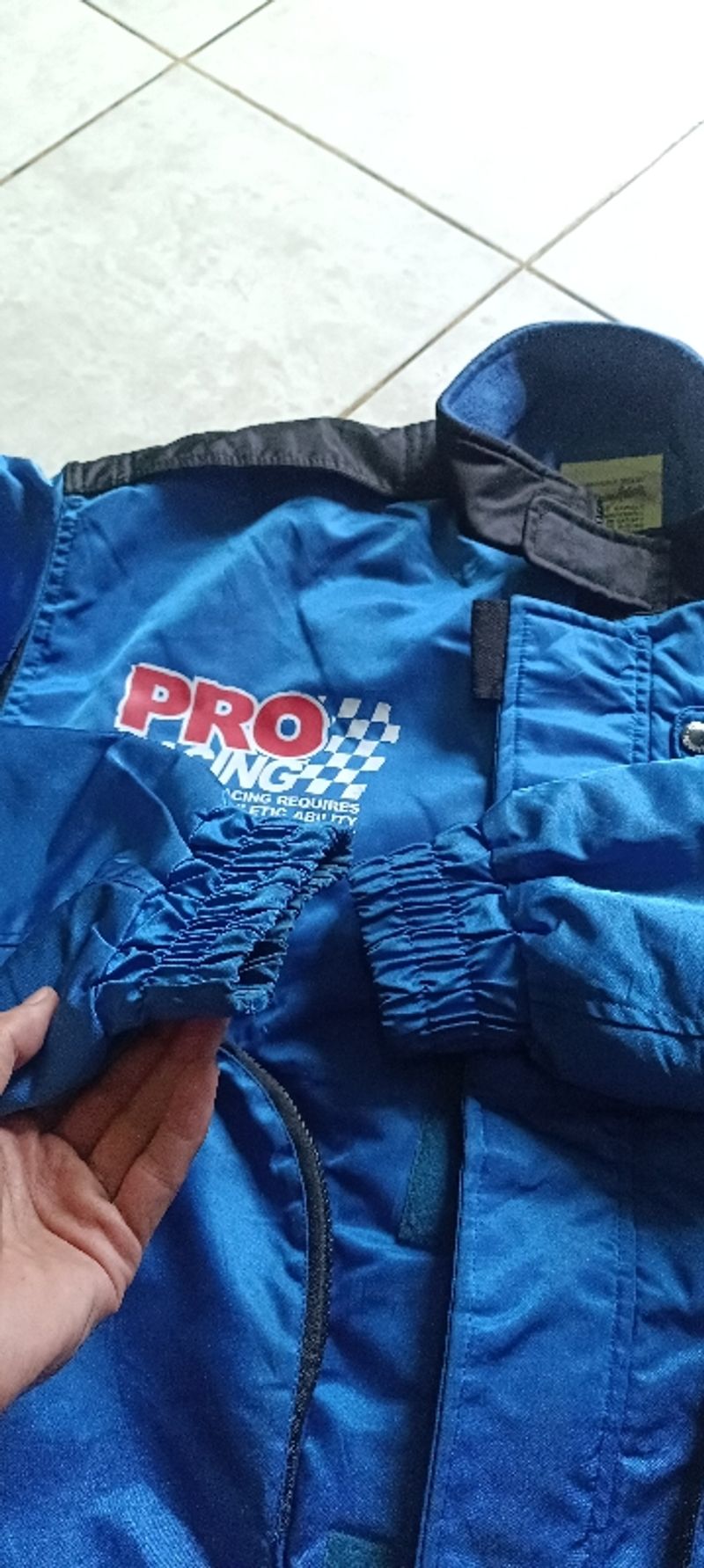 Vintage nankai pro racing motorcycle jacket genuine article, foto 8